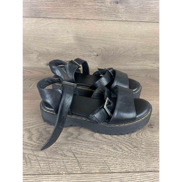 Dearful Thick-Soled Sandals Women's Size L - Flatform Sandals 8500AY - Picture 3 of 13